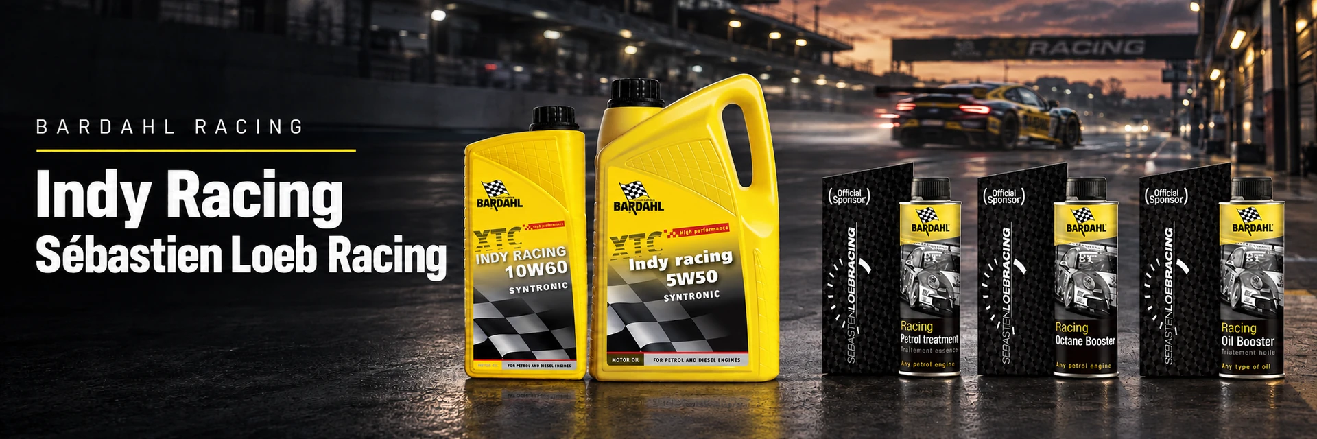 Bardahl Indy Racing oliën en race-additieven
