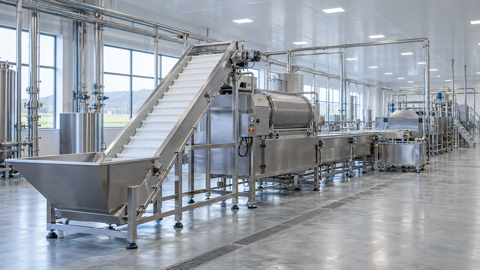 Installatie voor voedselproductie